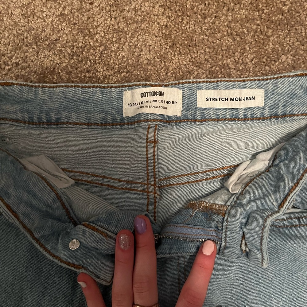 Cotton on Stretch Mom Jeans